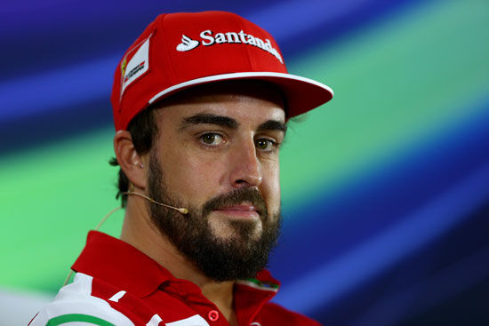 包含法拉利碾压索伯车队，阿隆索状态火热的词条